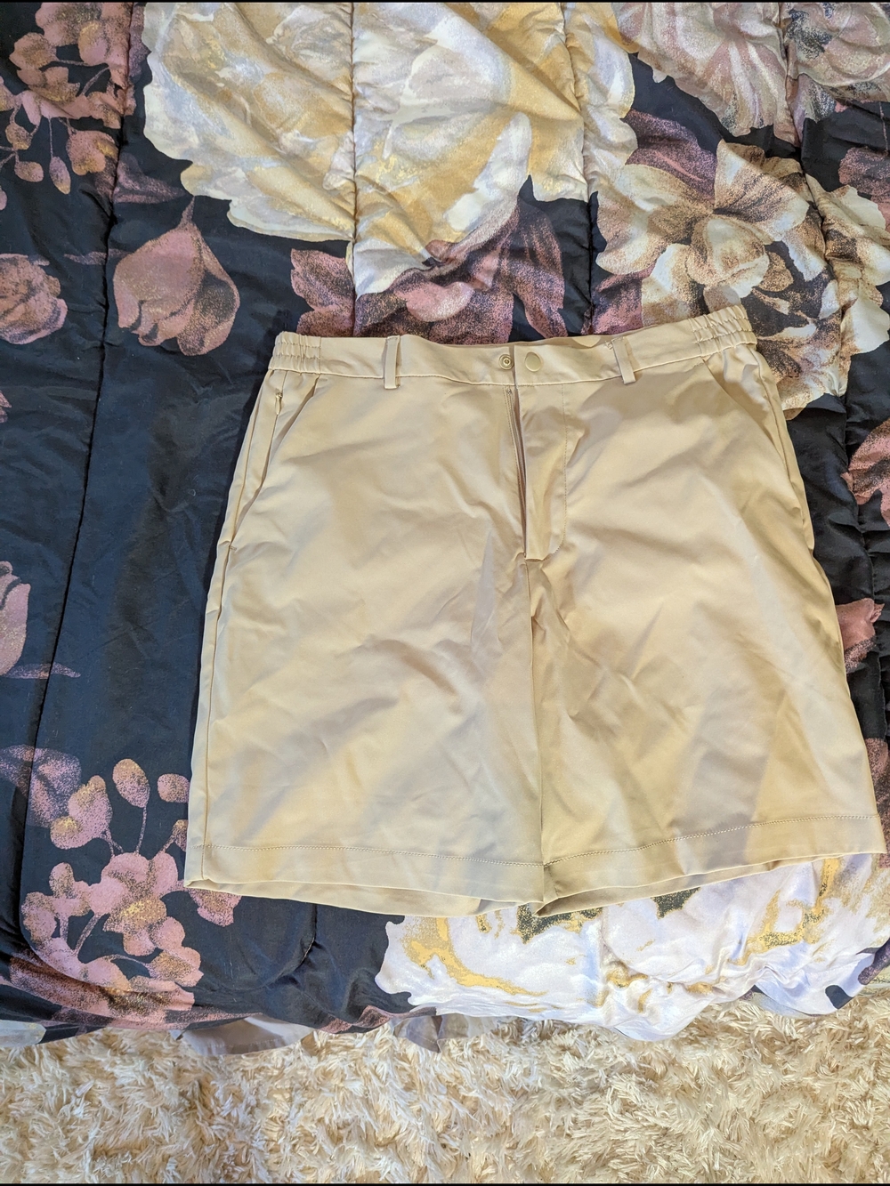 Men's Beige Good Fellow Shorts - Lightweight Everyday Wear